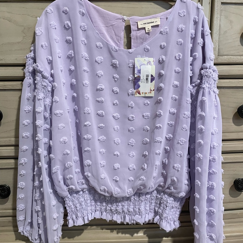 Lavender Blouse